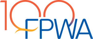 FPWA 100 logo in color