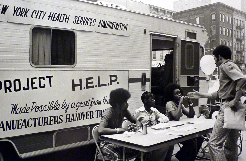 vintage nyc health services young colored people